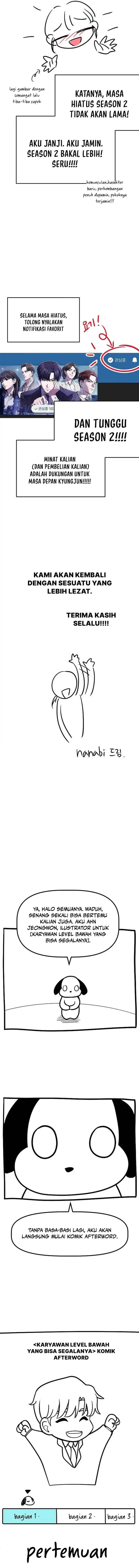 The Corporate Underdog Who Does Everything Right Chapter 61 Bahasa Indonesia