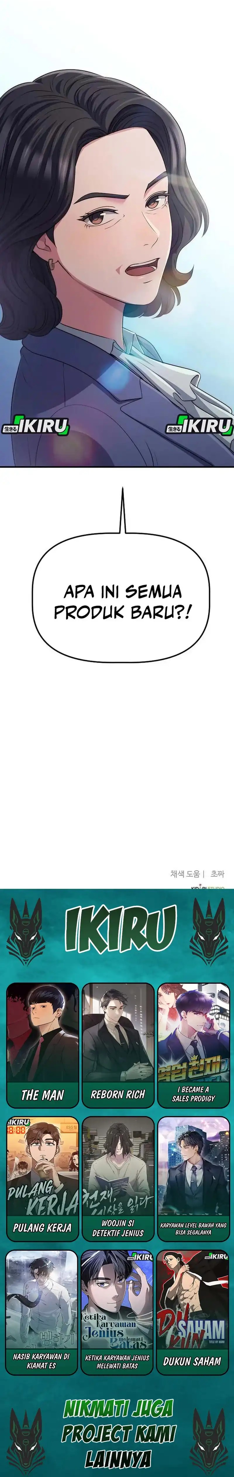 The Corporate Underdog Who Does Everything Right Chapter 61 Bahasa Indonesia