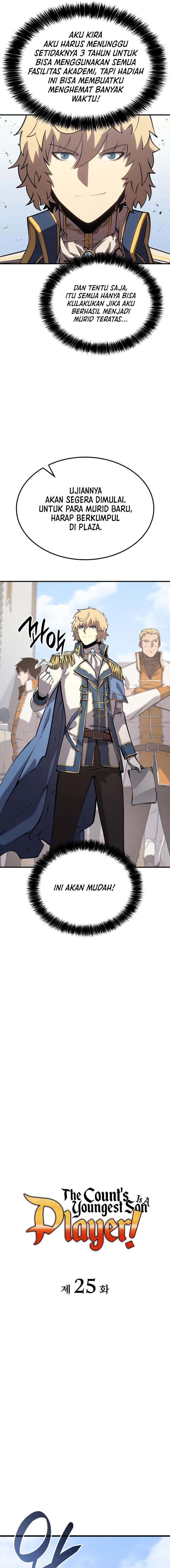 The Count’s Youngest Son Is A Player Chapter 25 Bahasa Indonesia