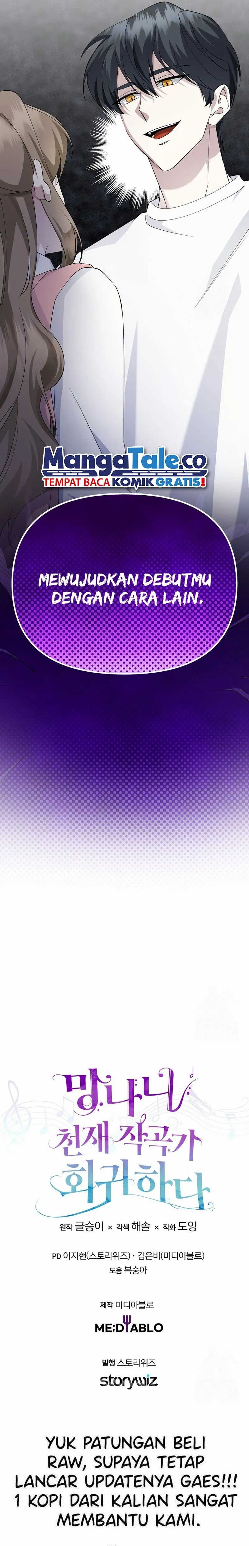 The Crazy Genius Composer Returns Chapter 06 Bahasa Indonesia