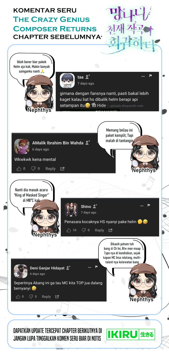 The Crazy Genius Composer Returns chapter 64