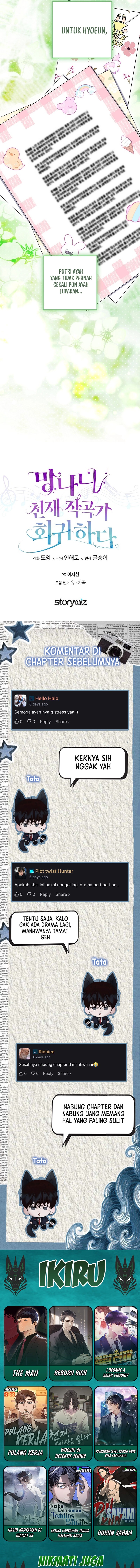 The Crazy Genius Composer Returns Chapter 90 Bahasa Indonesia