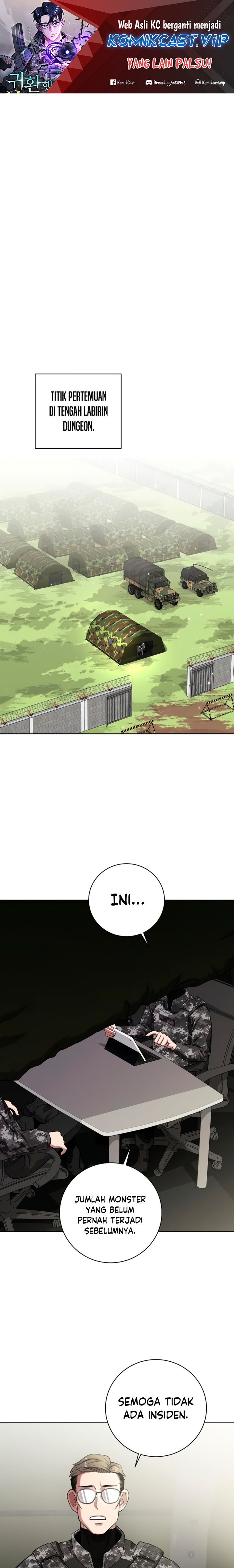 The Dark Mage’s Return to Enlistment Chapter 27 Bahasa Indonesia