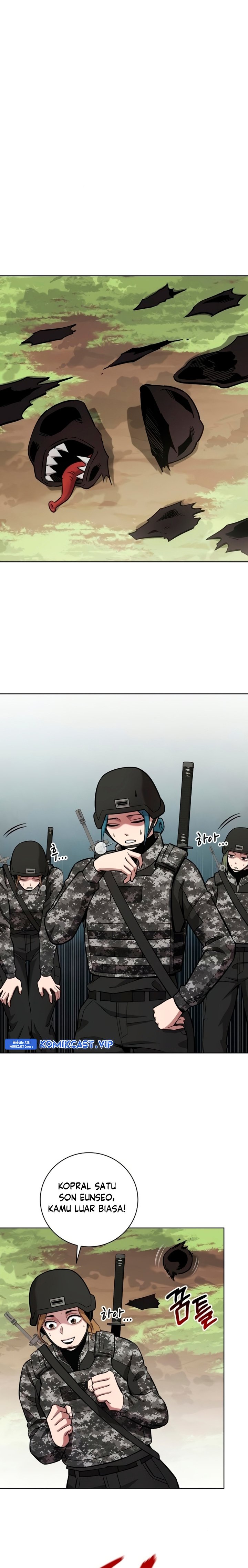 The Dark Mage’s Return to Enlistment Chapter 27 Bahasa Indonesia