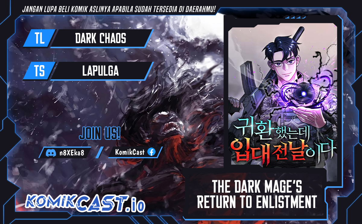 The Dark Mage’s Return to Enlistment Chapter 31 Bahasa Indonesia