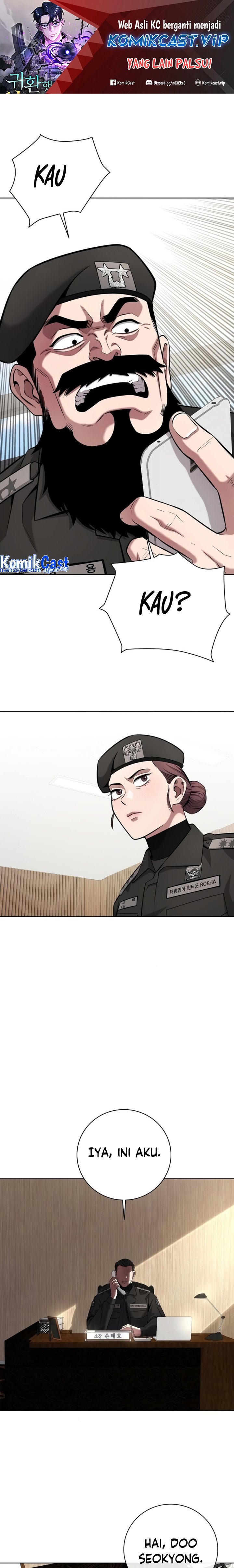 The Dark Mage’s Return to Enlistment Chapter 31 Bahasa Indonesia