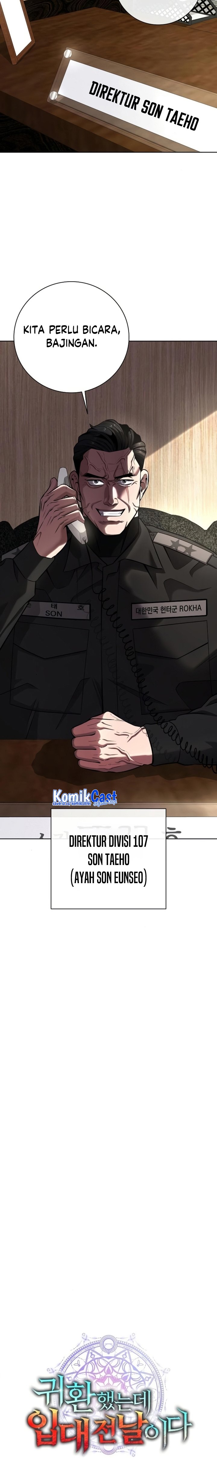 The Dark Mage’s Return to Enlistment Chapter 31 Bahasa Indonesia