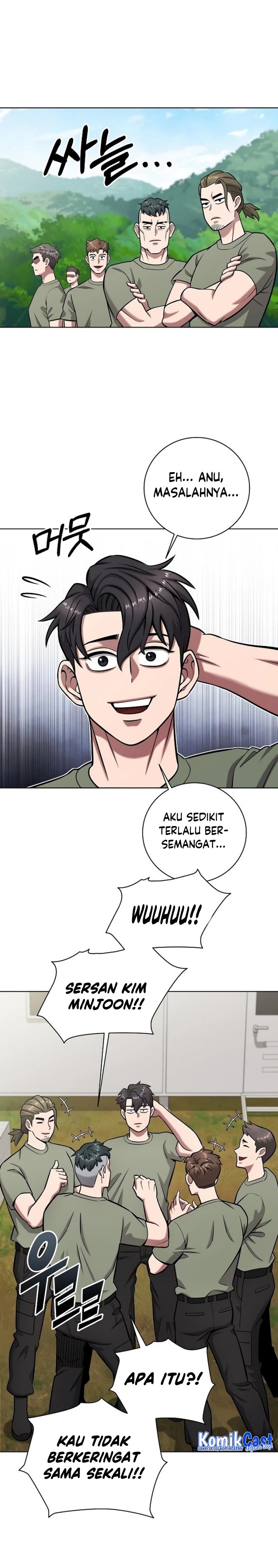 The Dark Mage’s Return to Enlistment Chapter 41 Bahasa Indonesia