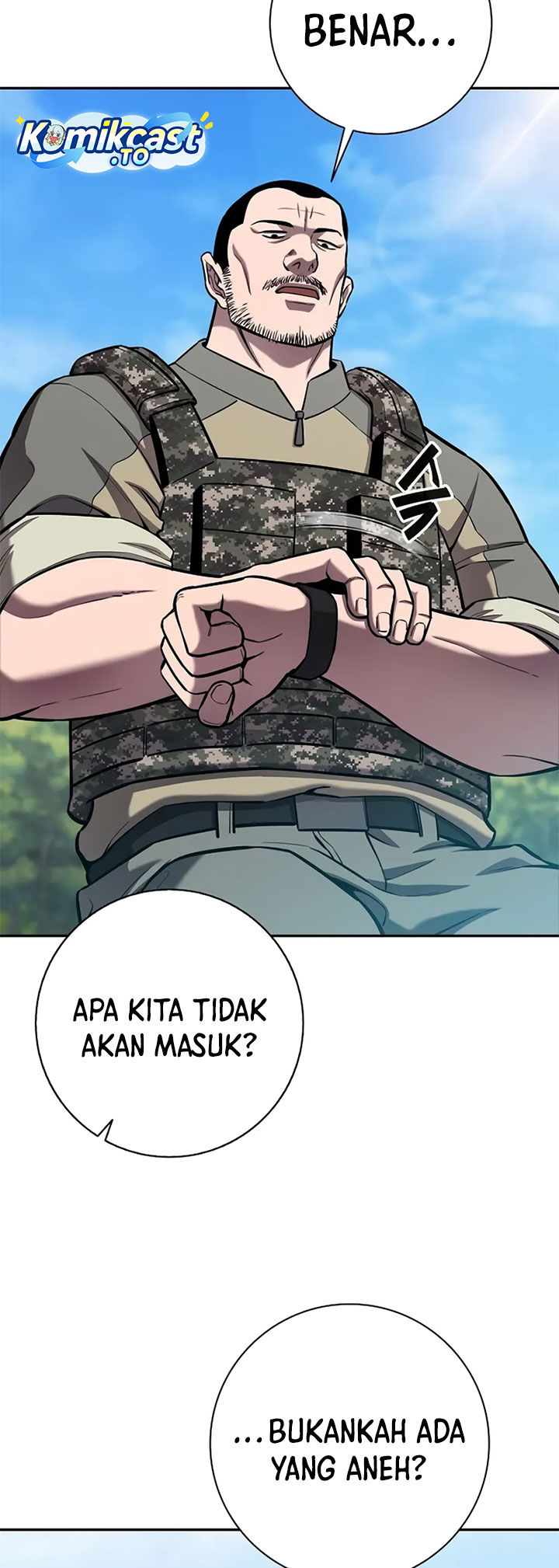 The Dark Mage’s Return to Enlistment Chapter 56 Bahasa Indonesia