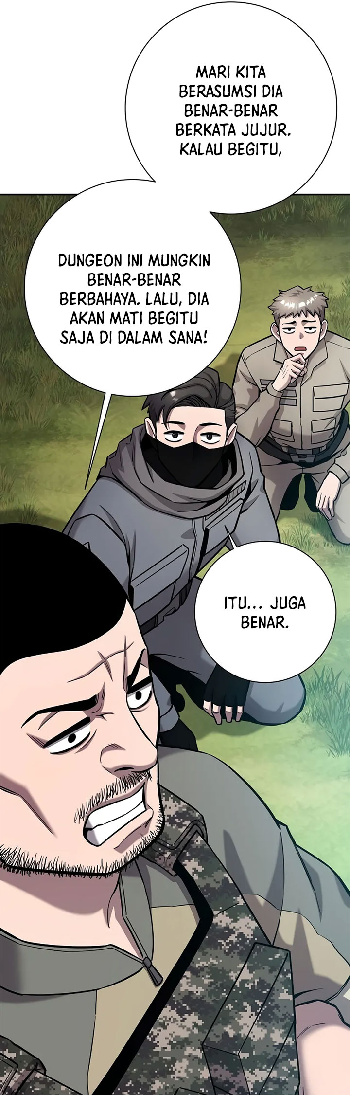 The Dark Mage’s Return to Enlistment Chapter 56 Bahasa Indonesia