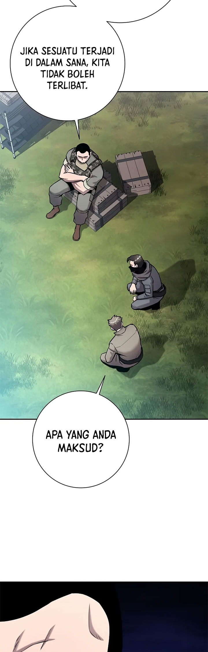 The Dark Mage’s Return to Enlistment Chapter 56 Bahasa Indonesia