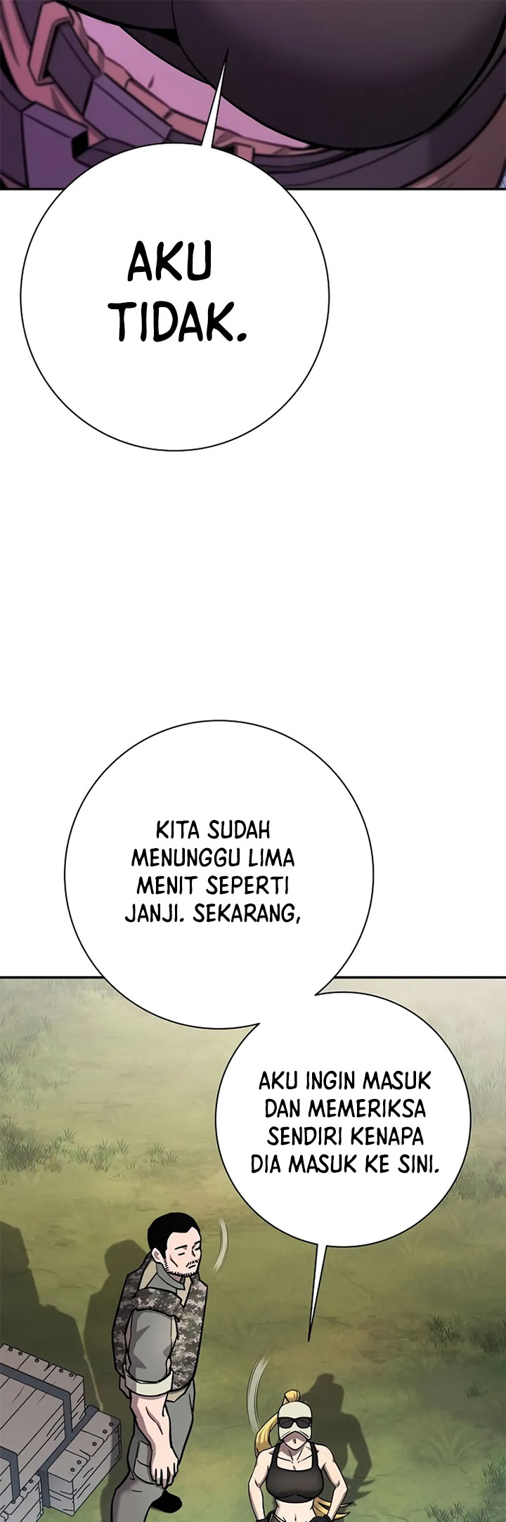 The Dark Mage’s Return to Enlistment Chapter 56 Bahasa Indonesia
