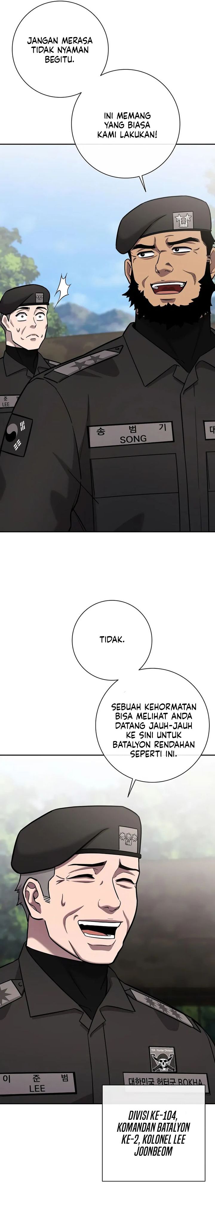 The Dark Mage’s Return to Enlistment Chapter 58 Bahasa Indonesia