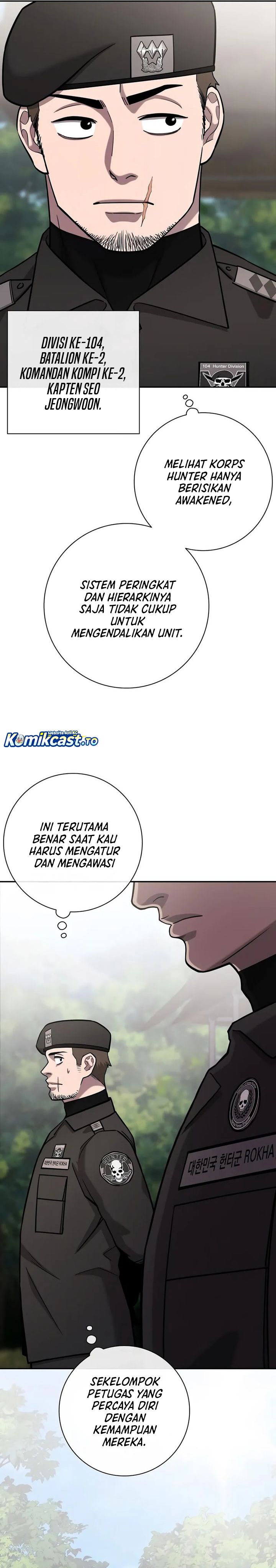 The Dark Mage’s Return to Enlistment Chapter 58 Bahasa Indonesia