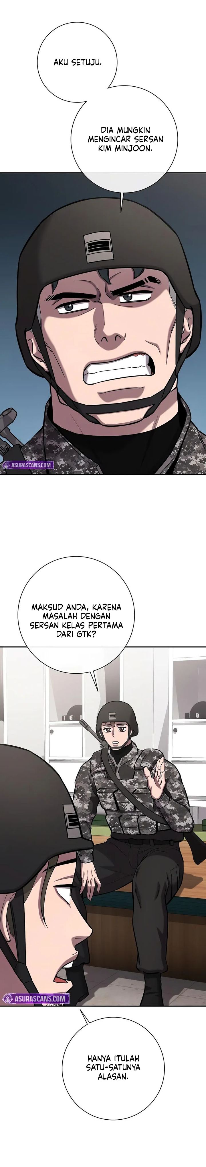 The Dark Mage’s Return to Enlistment Chapter 58 Bahasa Indonesia