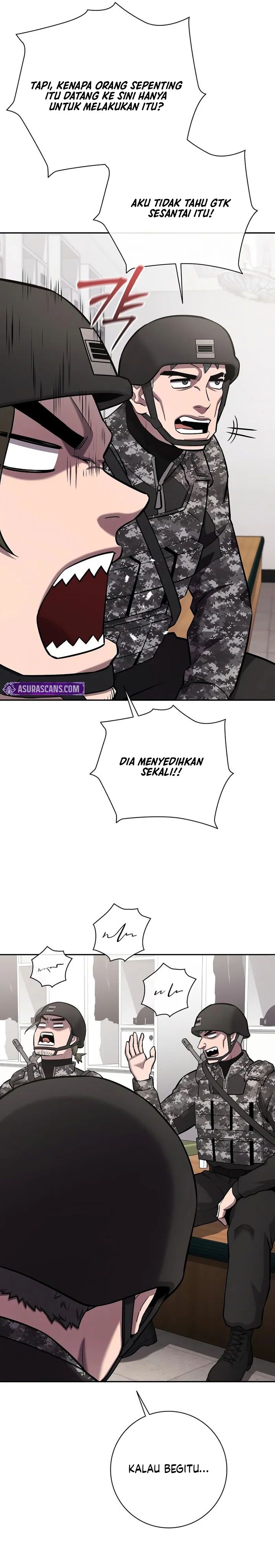 The Dark Mage’s Return to Enlistment Chapter 58 Bahasa Indonesia