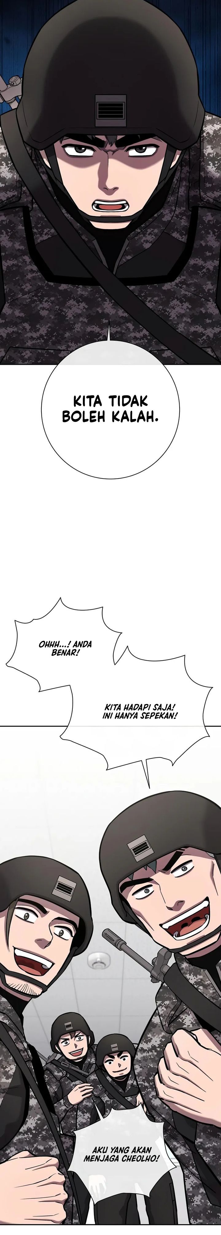 The Dark Mage’s Return to Enlistment Chapter 58 Bahasa Indonesia