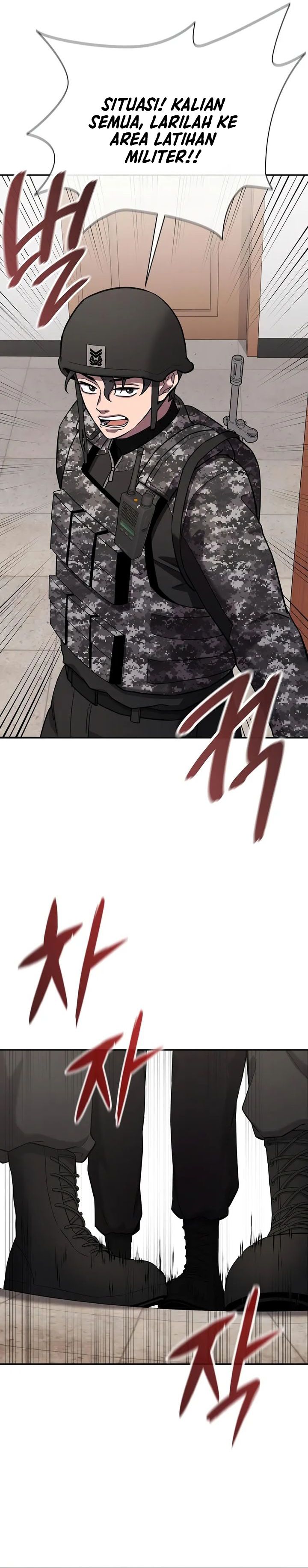The Dark Mage’s Return to Enlistment Chapter 58 Bahasa Indonesia