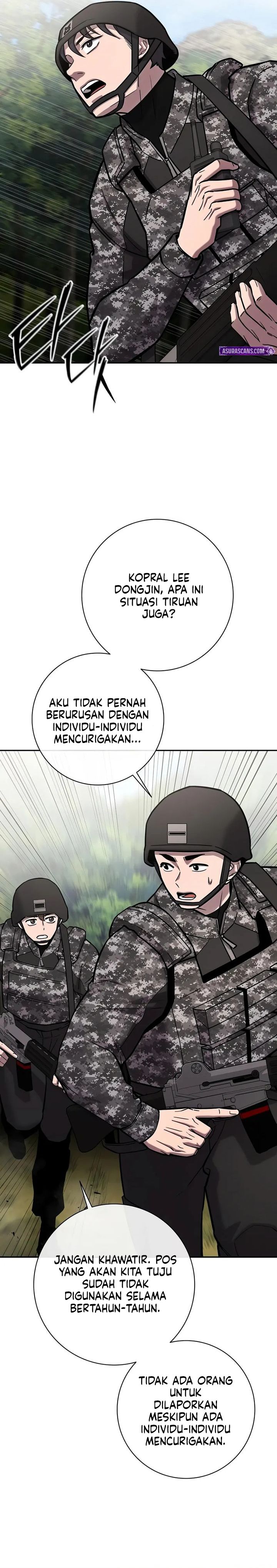 The Dark Mage’s Return to Enlistment Chapter 58 Bahasa Indonesia