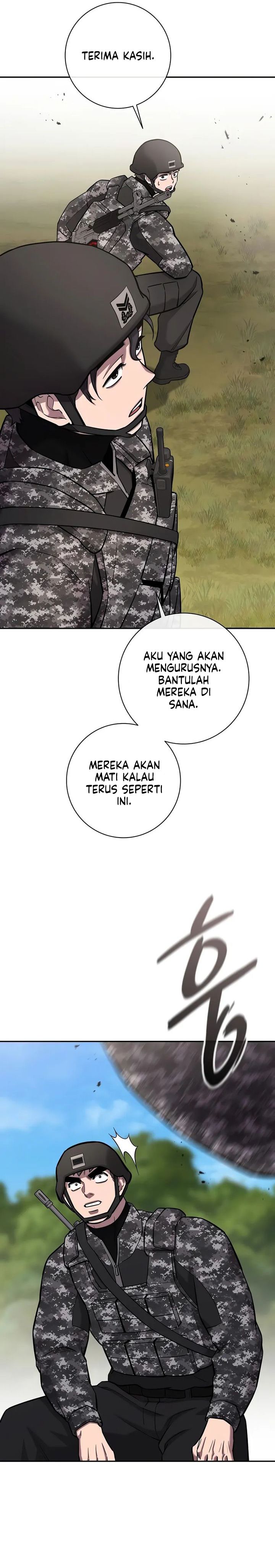 The Dark Mage’s Return to Enlistment Chapter 58 Bahasa Indonesia