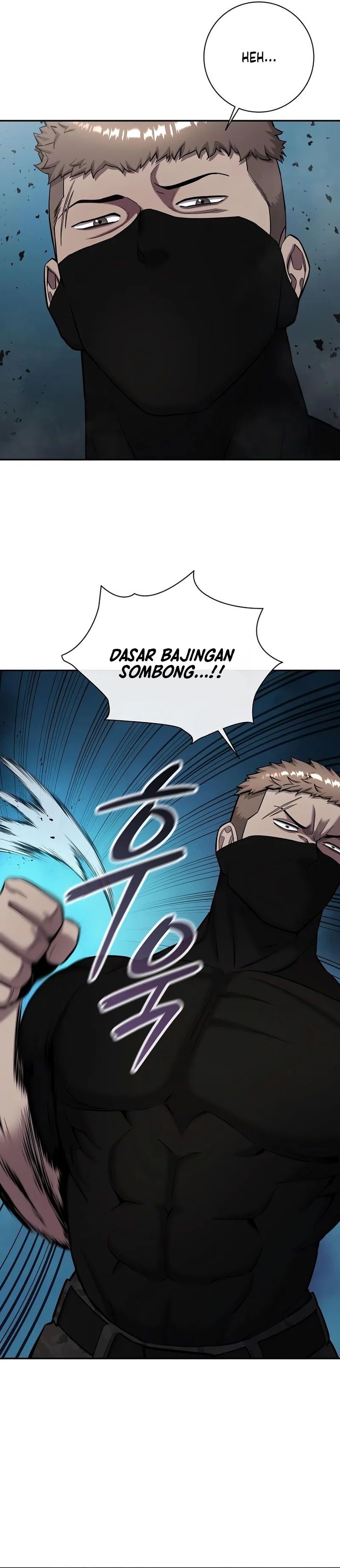 The Dark Mage’s Return to Enlistment Chapter 58 Bahasa Indonesia