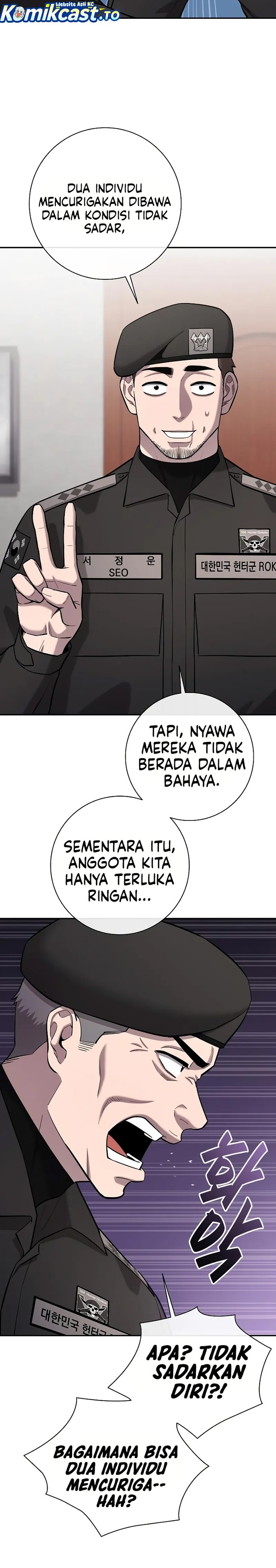 The Dark Mage’s Return to Enlistment Chapter 59 Bahasa Indonesia