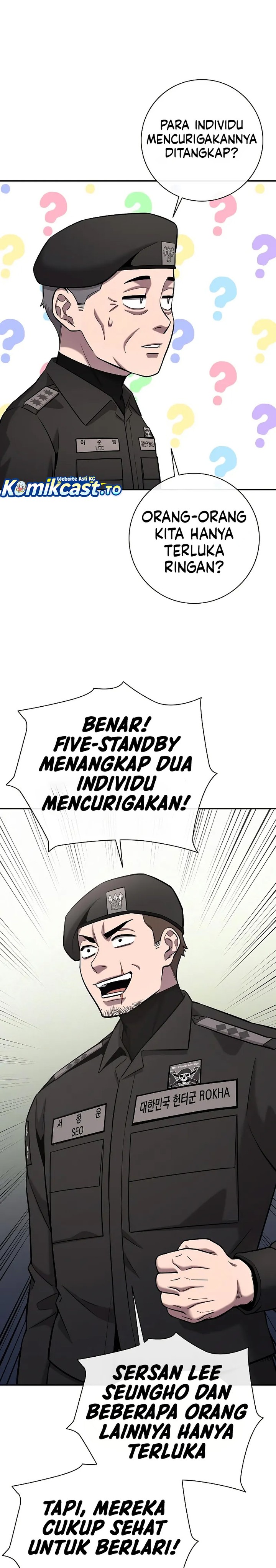 The Dark Mage’s Return to Enlistment Chapter 59 Bahasa Indonesia