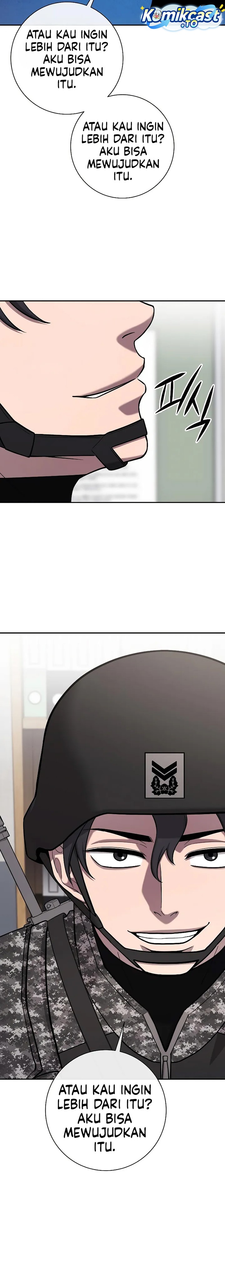 The Dark Mage’s Return to Enlistment Chapter 59 Bahasa Indonesia