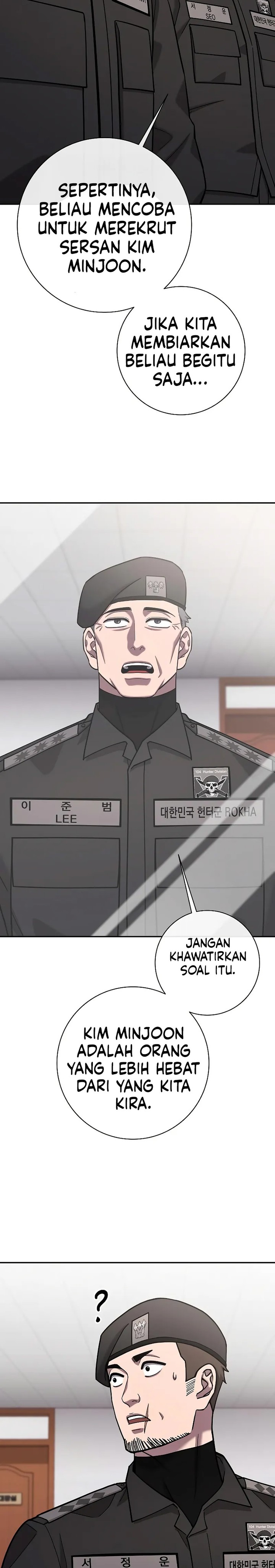 The Dark Mage’s Return to Enlistment Chapter 59 Bahasa Indonesia