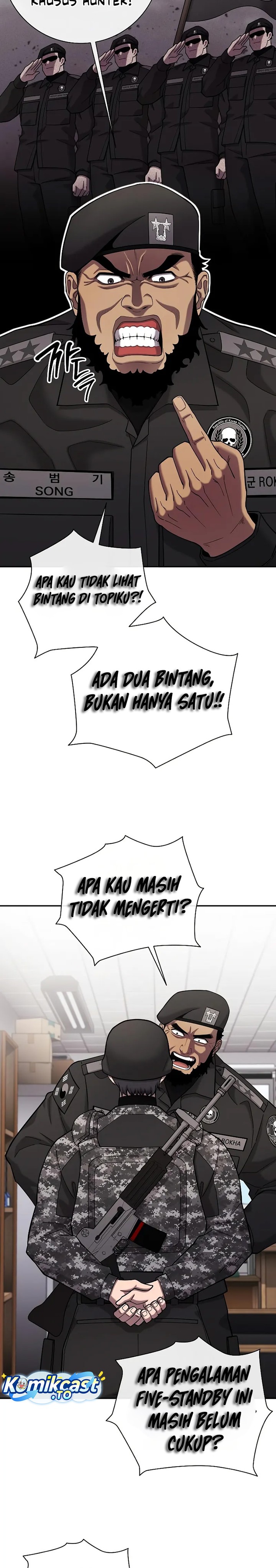 The Dark Mage’s Return to Enlistment Chapter 59 Bahasa Indonesia