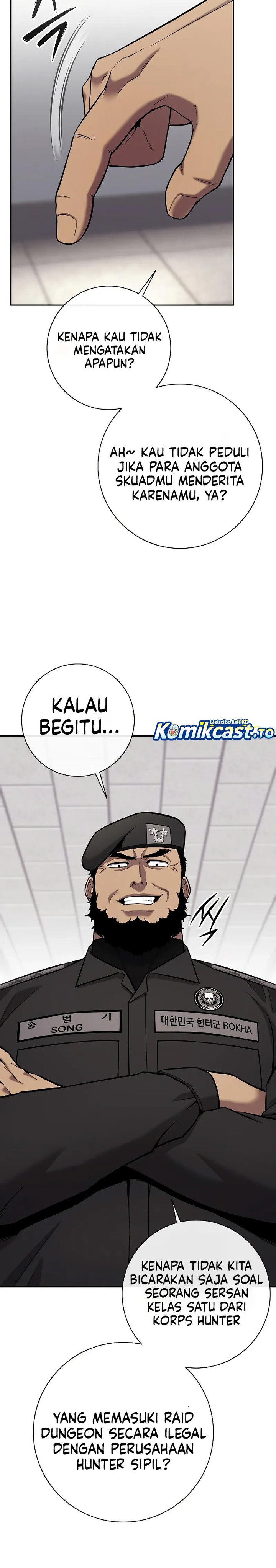 The Dark Mage’s Return to Enlistment Chapter 59 Bahasa Indonesia