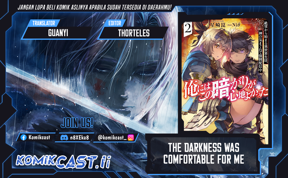 The Darkness was Comfortable for Me Chapter 30 Bahasa Indonesia