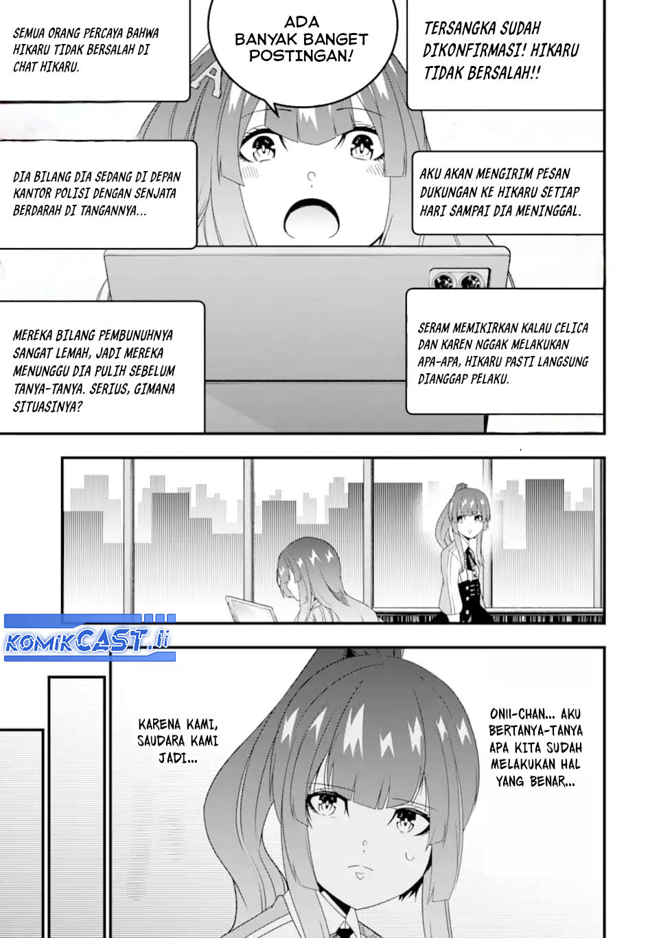 The Darkness was Comfortable for Me Chapter 30 Bahasa Indonesia