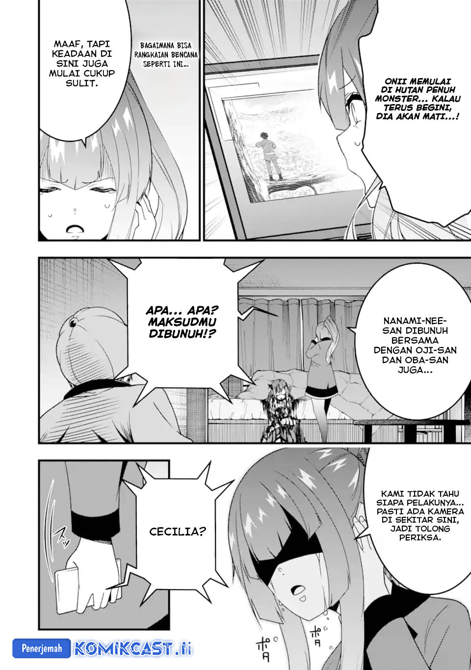 The Darkness was Comfortable for Me Chapter 30 Bahasa Indonesia