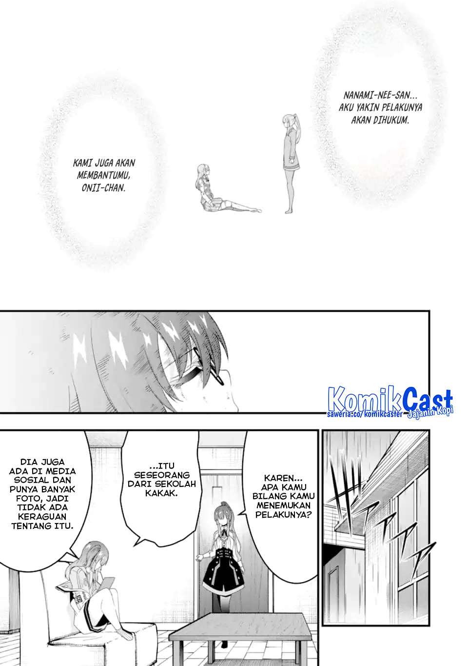 The Darkness was Comfortable for Me Chapter 30 Bahasa Indonesia