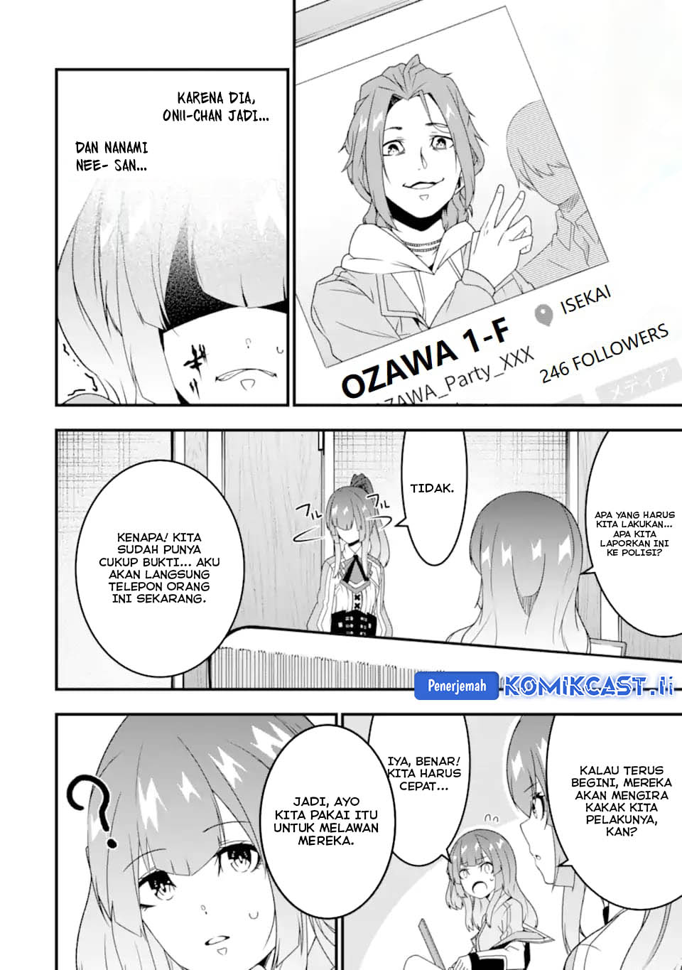 The Darkness was Comfortable for Me Chapter 30 Bahasa Indonesia