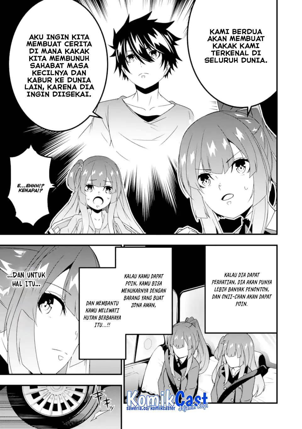 The Darkness was Comfortable for Me Chapter 30 Bahasa Indonesia