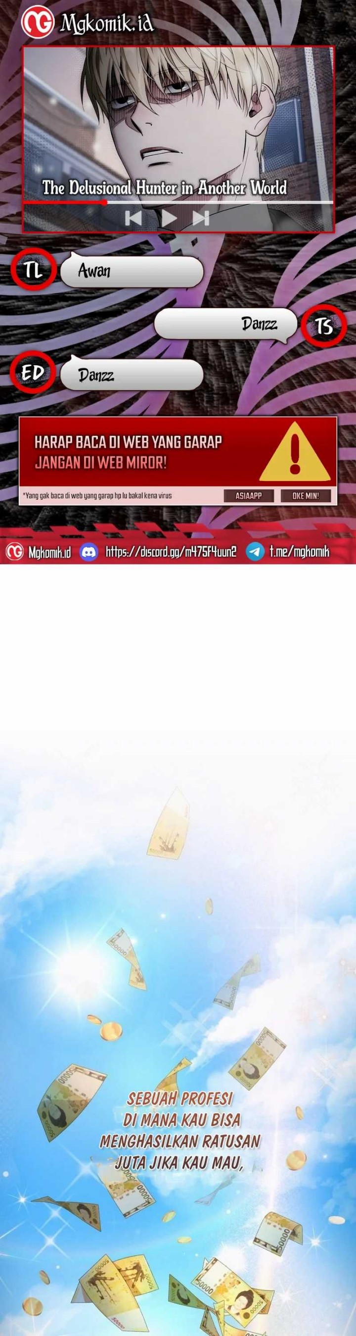 The Delusional Hunter in Another World Chapter 07 Bahasa Indonesia