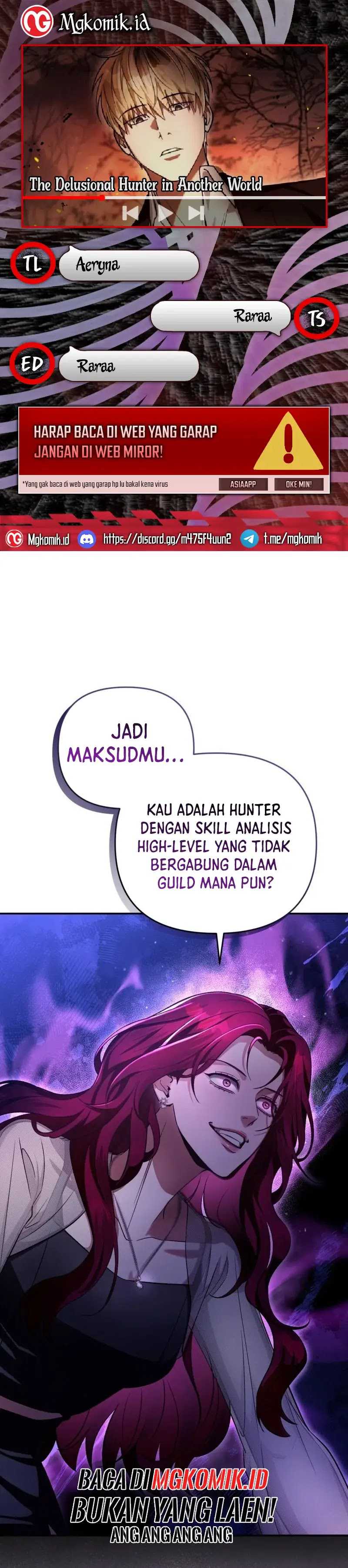 The Delusional Hunter in Another World Chapter 16 Bahasa Indonesia