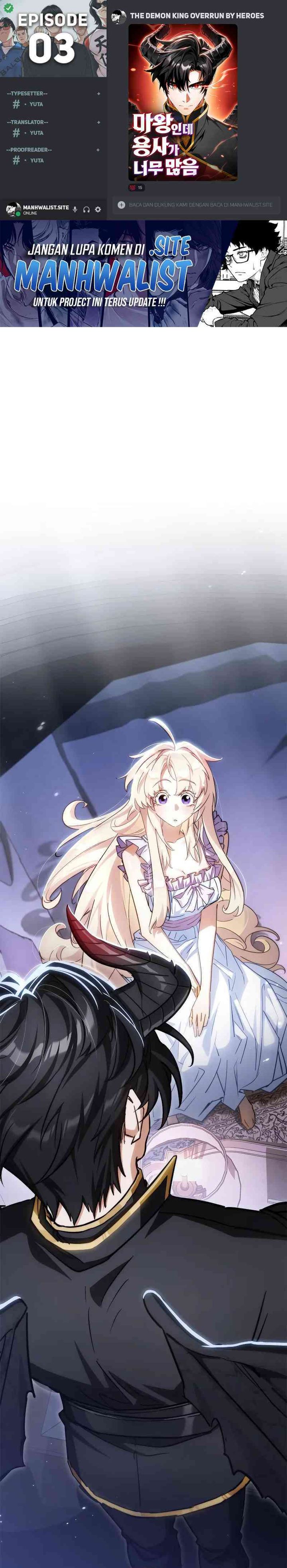 The Demon King Overrun By Heroes chapter 3