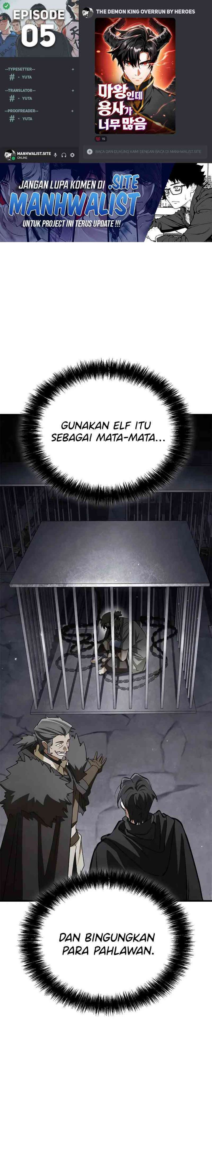 The Demon King Overrun By Heroes Chapter 05 Bahasa Indonesia