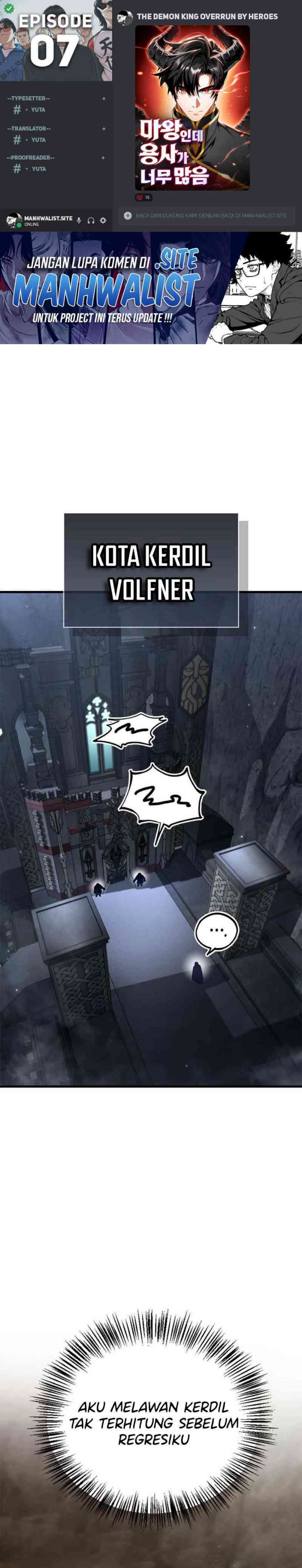The Demon King Overrun By Heroes Chapter 07 Bahasa Indonesia