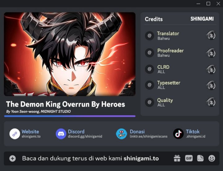 The Demon King Overrun By Heroes chapter 8