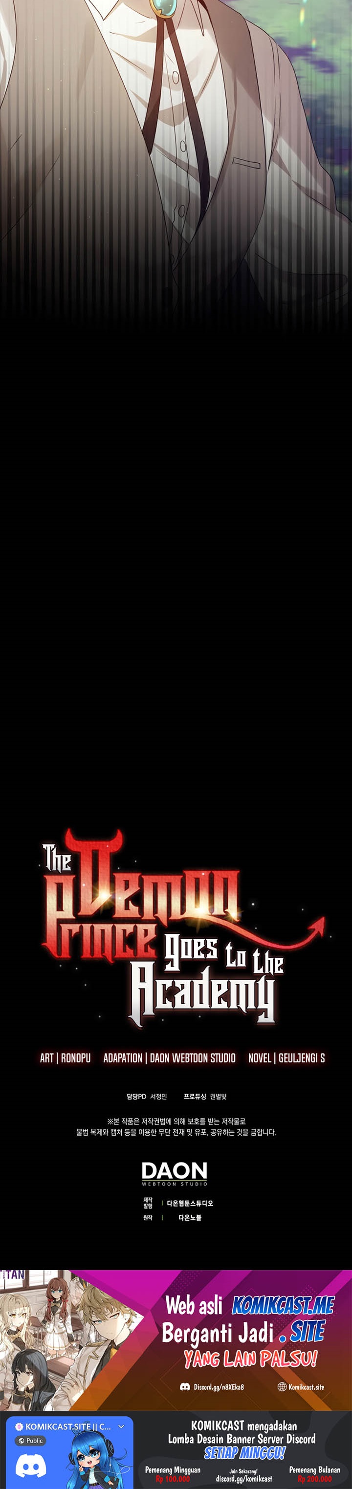 The Demon Prince Goes to the Academy chapter 3