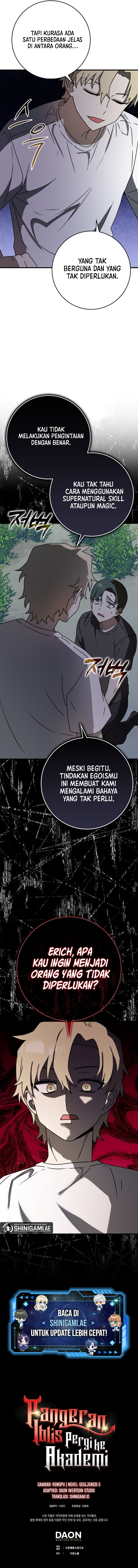 The Demon Prince Goes to The Academy Chapter 57 Bahasa Indonesia