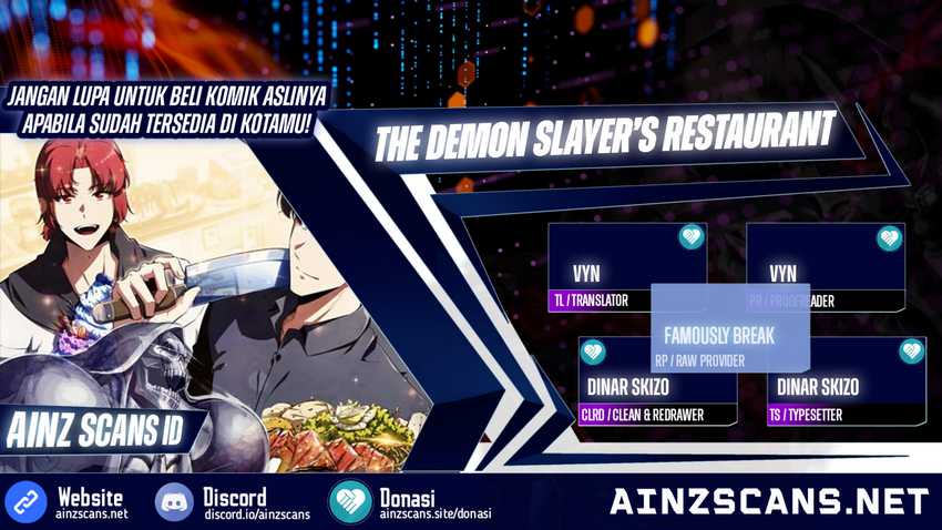 The Demon Slayer’s Restaurant chapter 2