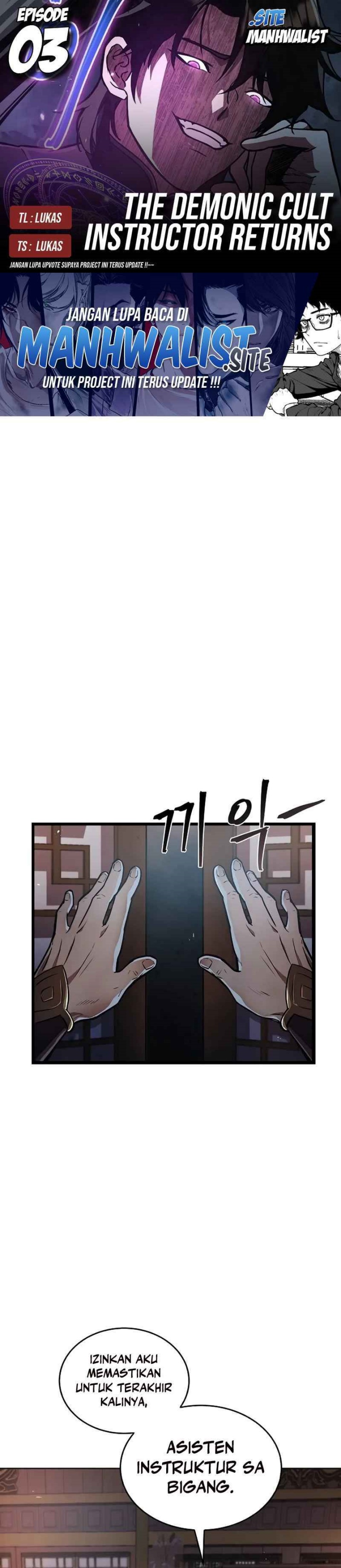 The Demonic Cult Instructor Returns chapter 3