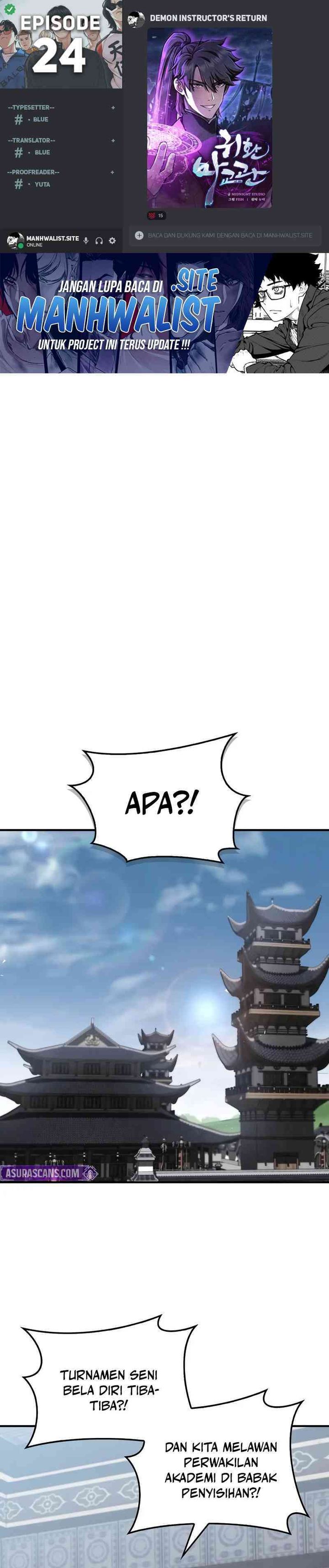 The Demonic Cult Instructor Returns Chapter 24 Bahasa Indonesia