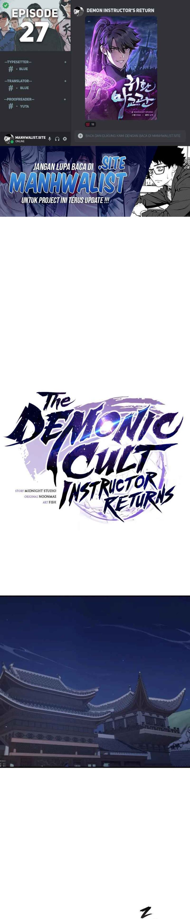 The Demonic Cult Instructor Returns chapter 27