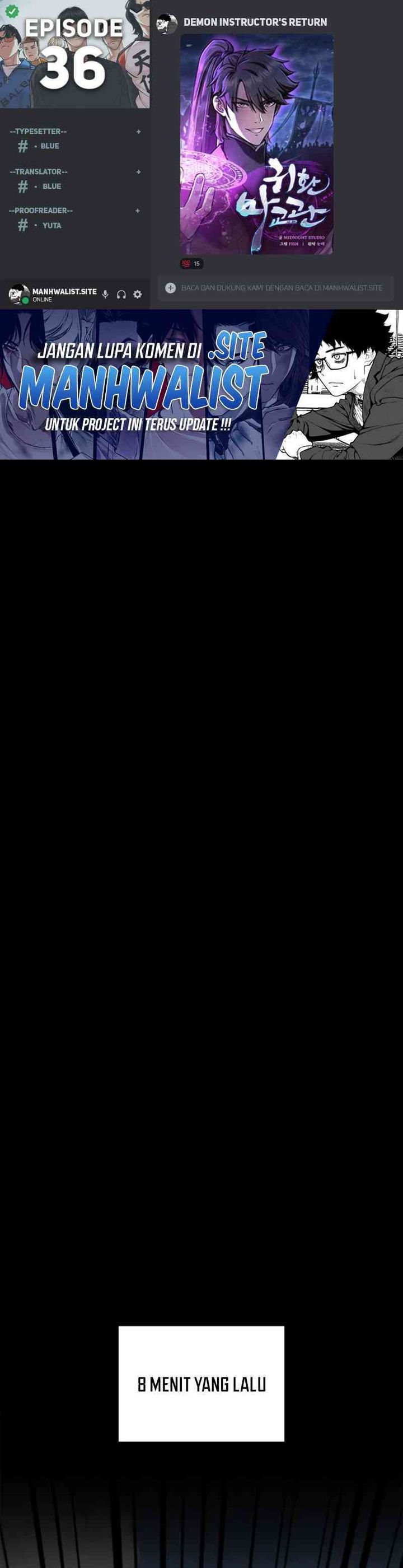 The Demonic Cult Instructor Returns Chapter 36 Bahasa Indonesia